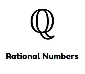rational numbers symbol. 
