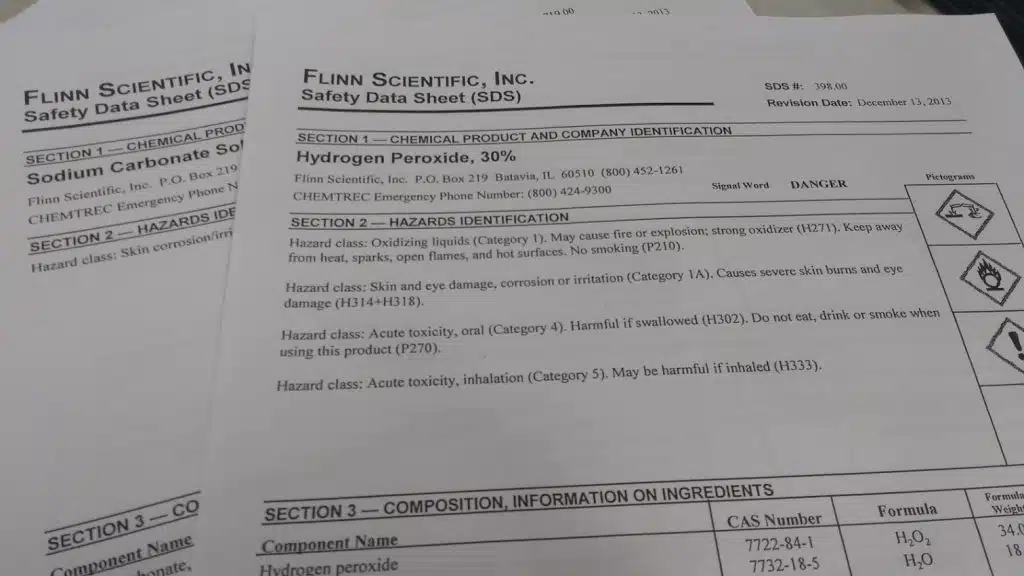 SDS Safety Data Sheet