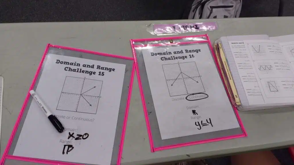 Domain and Range (From a Graph) Puzzle: DIGITAL VERSION (for