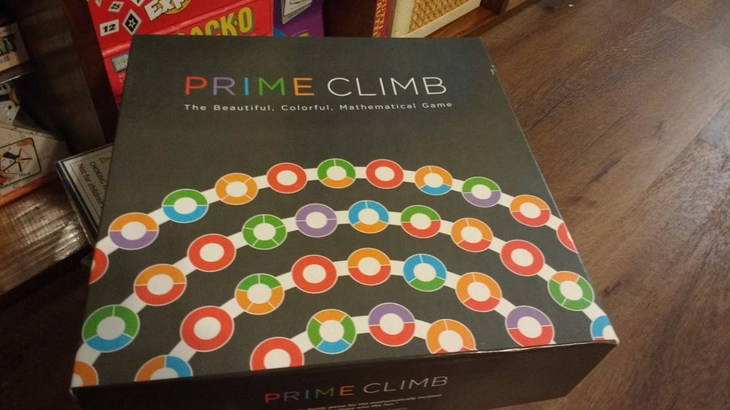 Prime Climb Board Game Box 