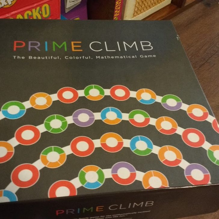 prime climb board game box.