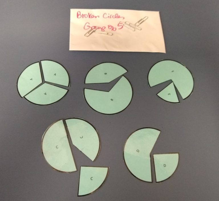 Broken Circles Activity [FREE PRINTABLE] Math = Love