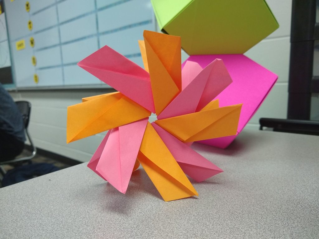 Hedgehog Dado Origami