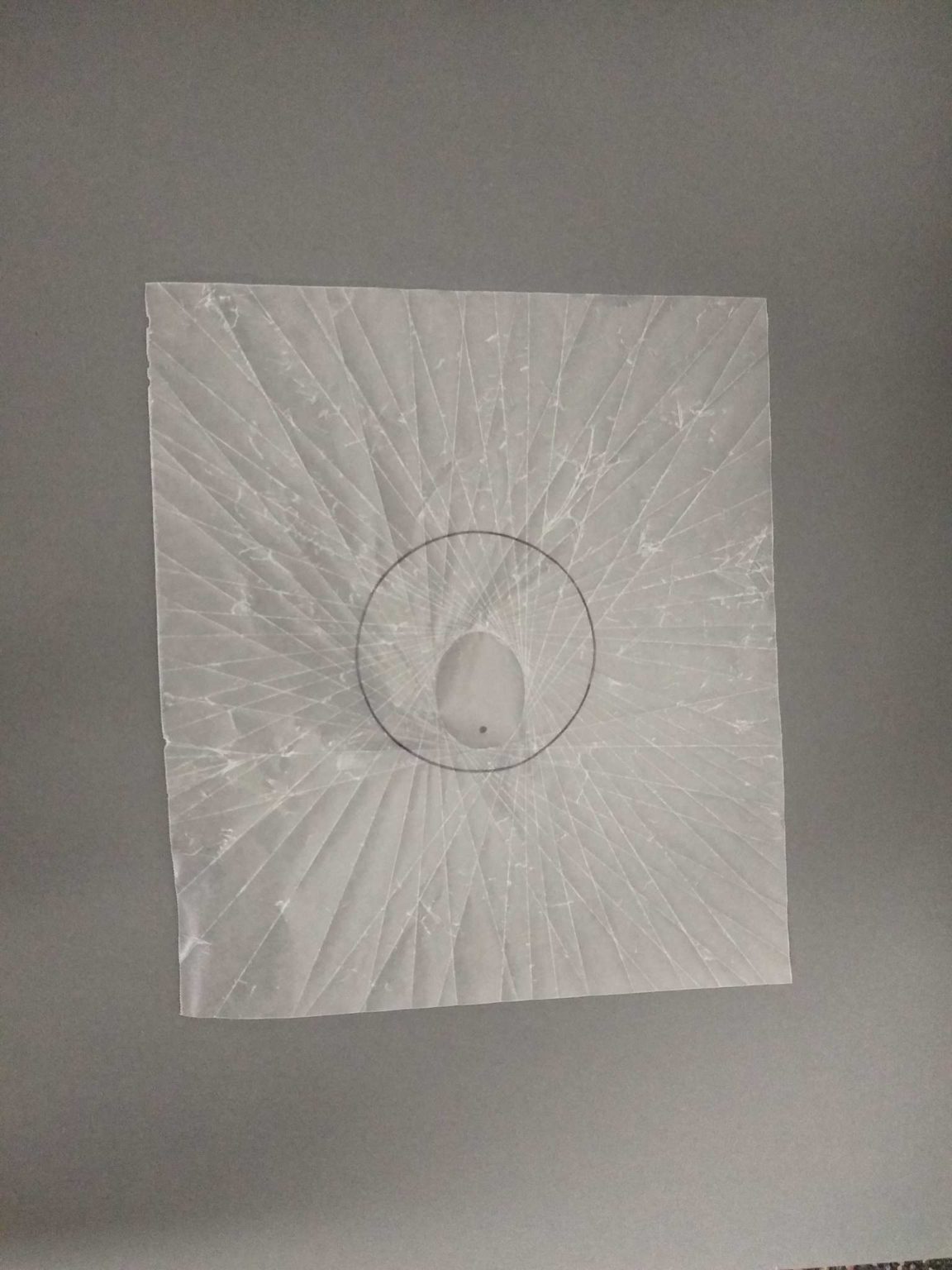 Paper Folding an Ellipse Math = Love