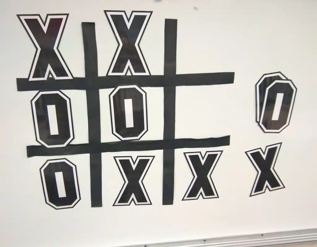 jumbo tic tac toe pieces