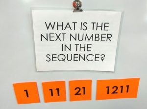 Sequence Puzzles Math Love