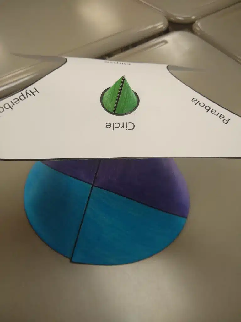 Building a Cone to Visualize Conic Sections