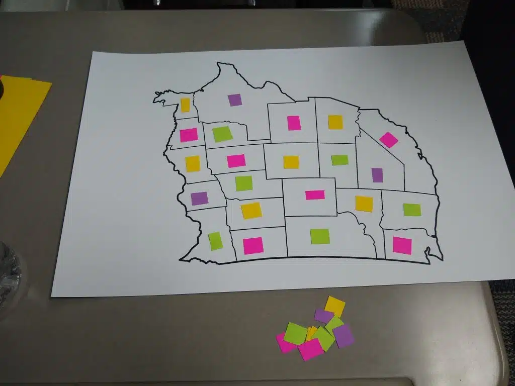 Four Color Theorem Activity