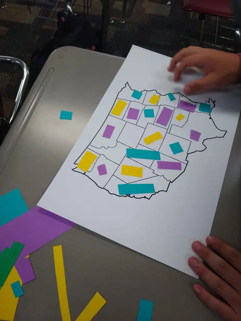 Four Color Theorem Activity