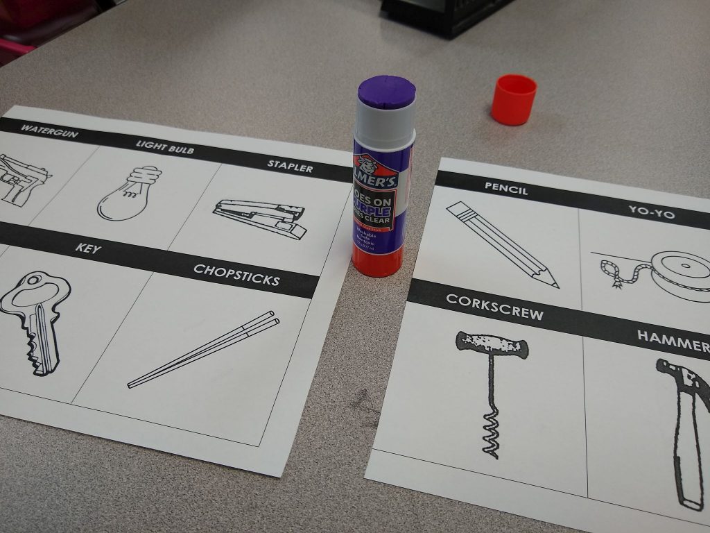 ink stain matching activity