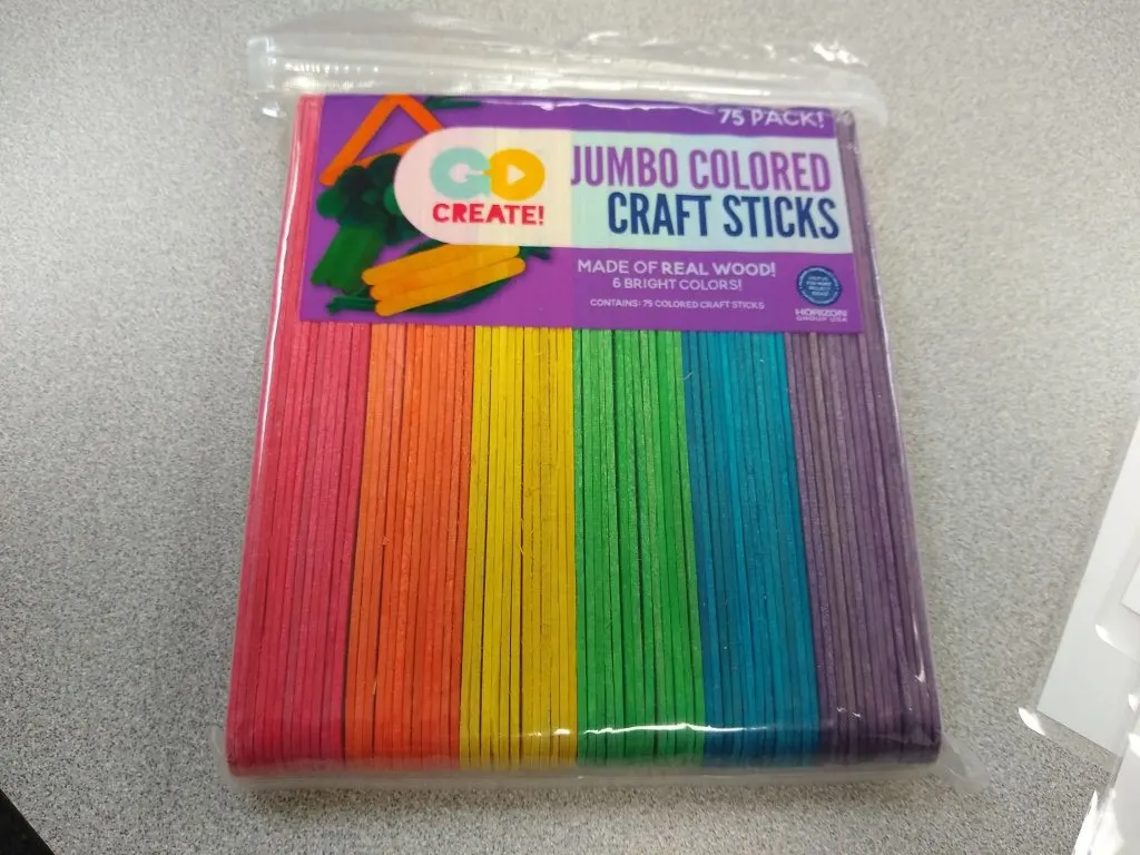 jumbo colored craft sticks 