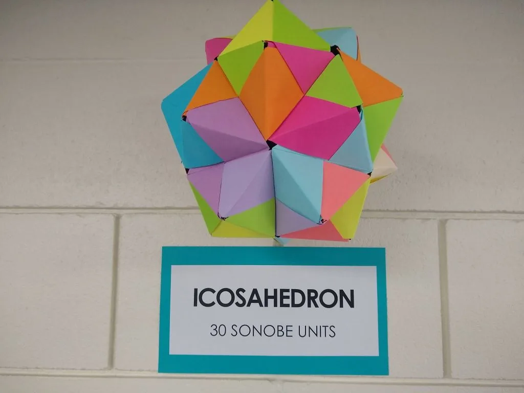sonobe icosahedron origami