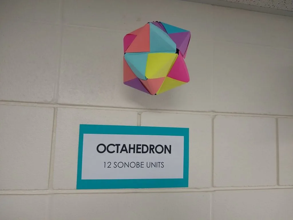 sonobe octahedron origami