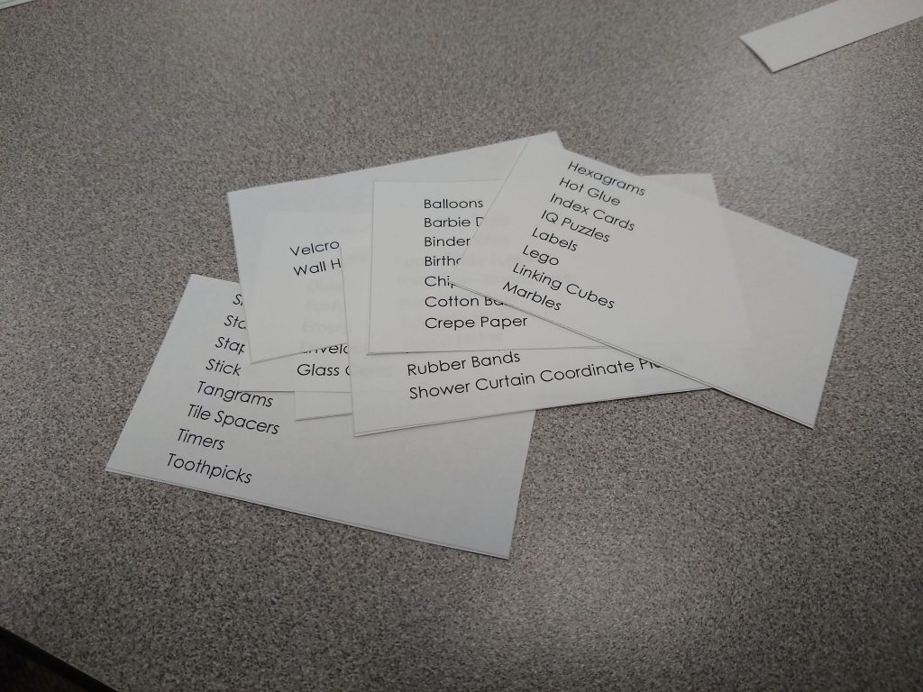 Organizing Your Classroom with Business Card Pockets