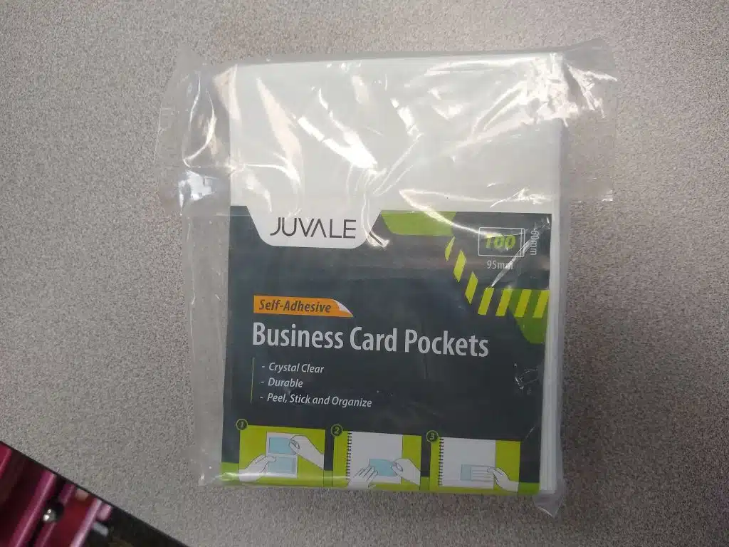 Organizing Your Classroom with Business Card Pockets