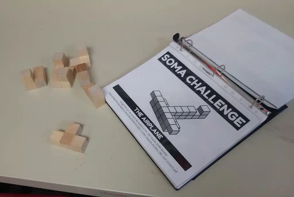 3-Dimensional Challenges with Soma Cubes: Advanced Squared by SamizdatMath