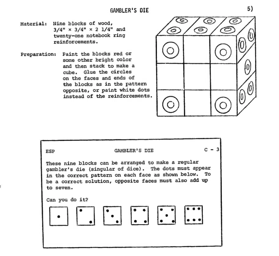 Gambler's Die Puzzle