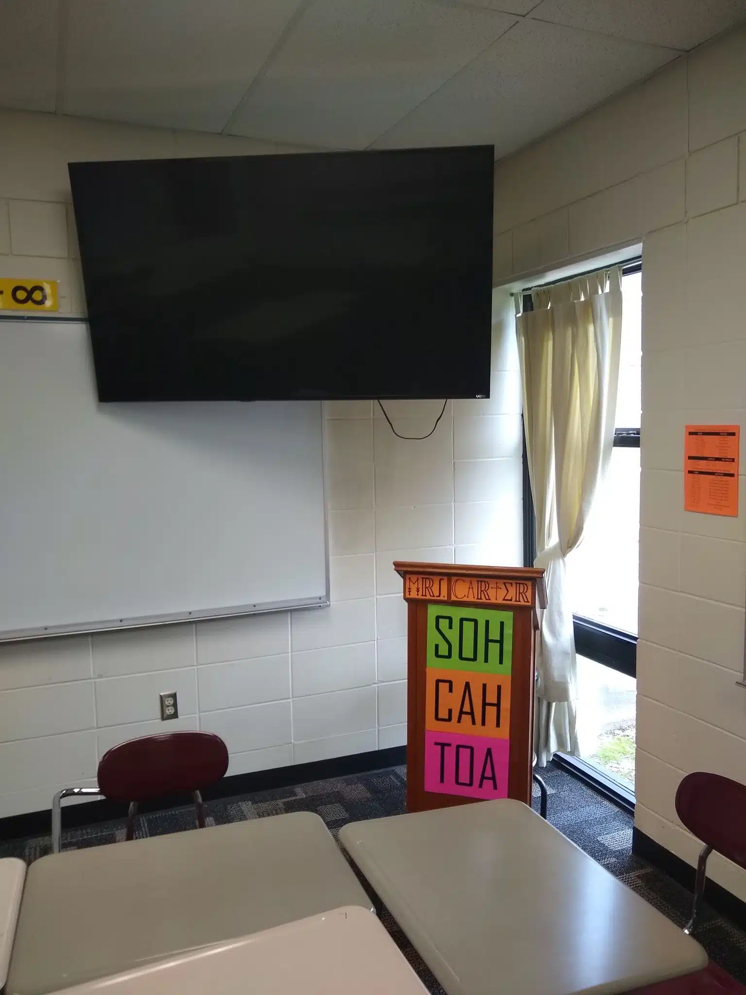 High School Math Classroom Decorations