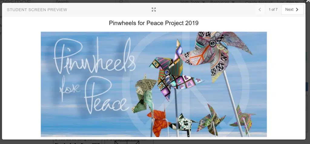 Pinwheels for Peace