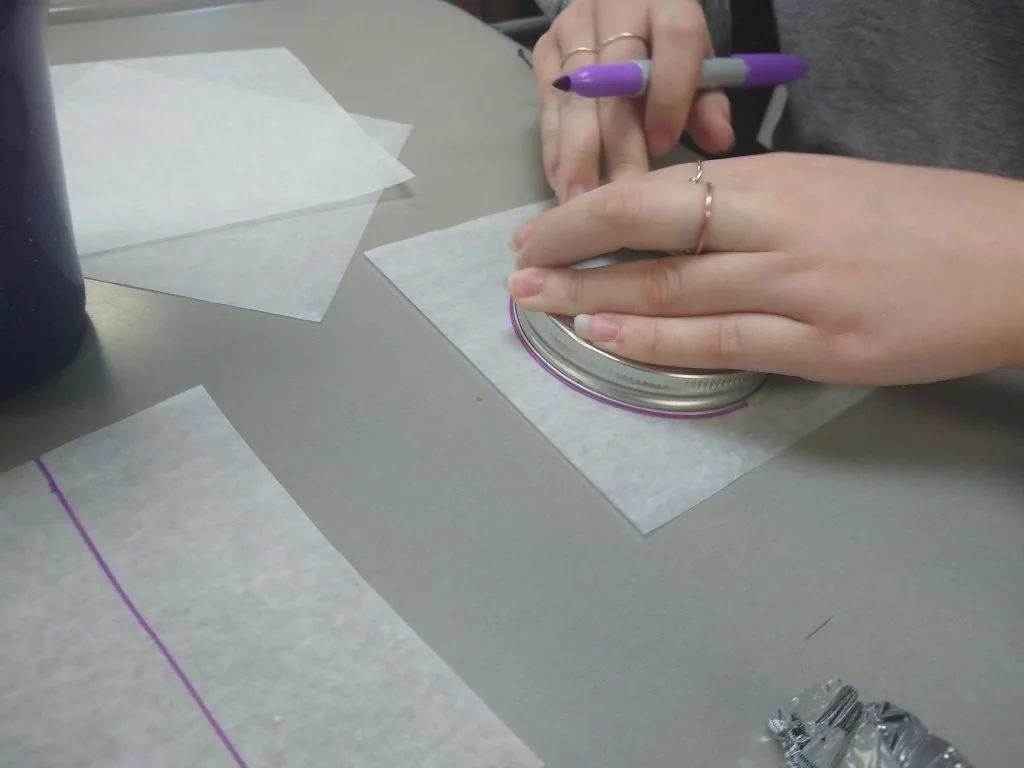 Folding Conic Sections Project using Patty Paper