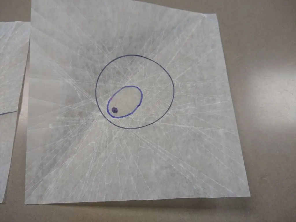 Folding Conic Sections Project using Patty Paper