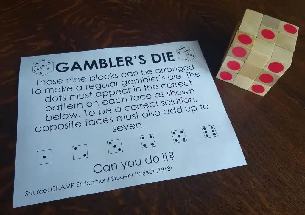 Gambler's Die Puzzle