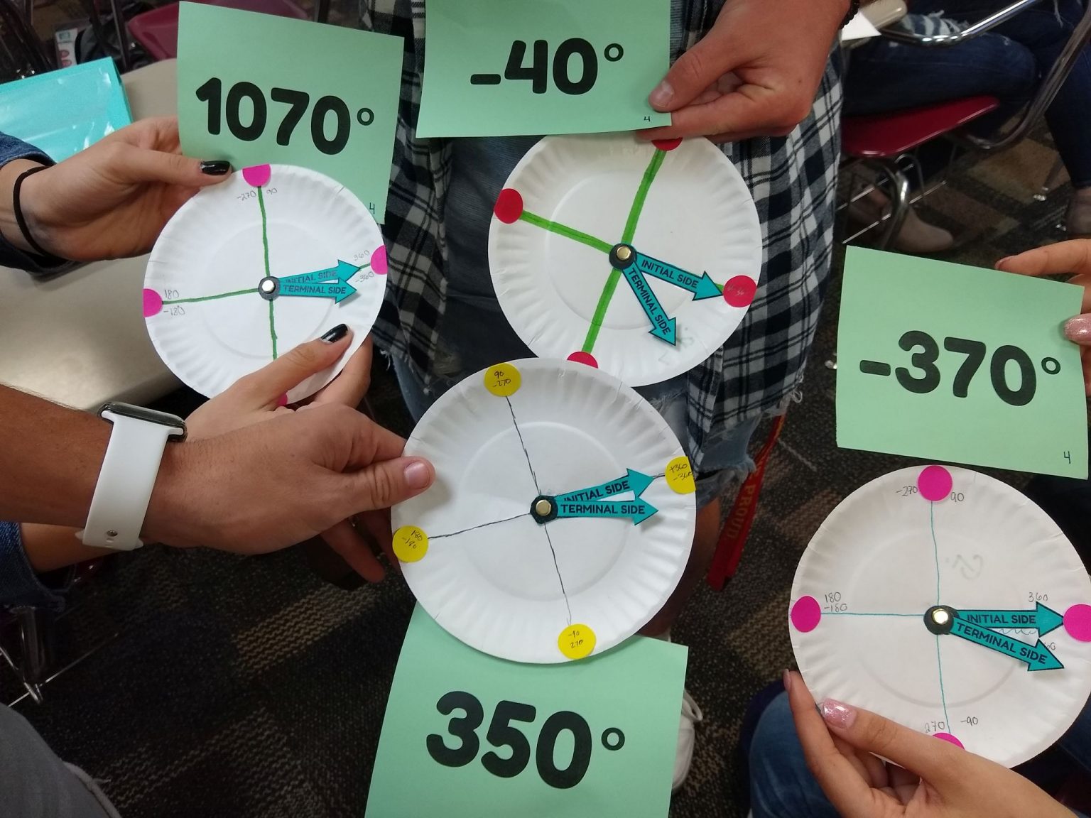 Odd One Out Coterminal Angles Activity | Math = Love