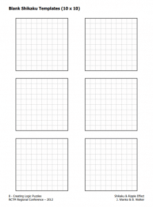 Shikaku Puzzles | Math = Love