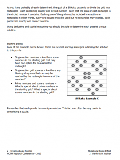 Shikaku Puzzles | Math = Love