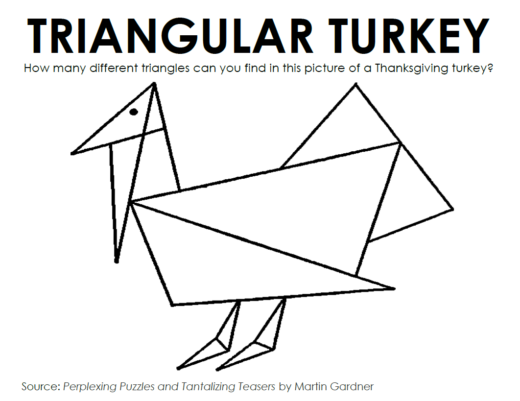 Triangular Turkey Puzzle.