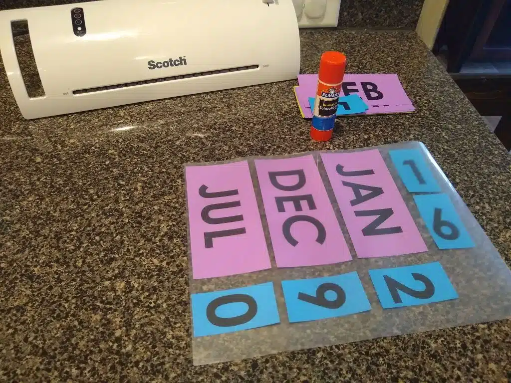 Daily Date Magnets