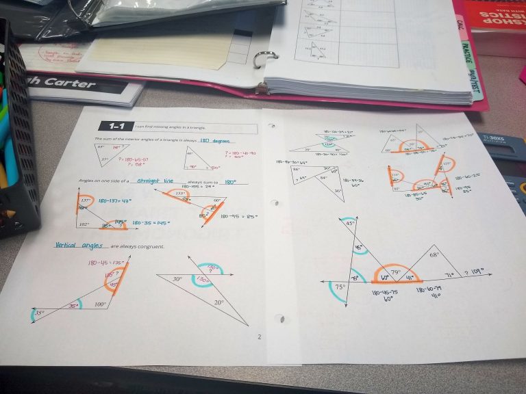 Classifying Triangles By Angles And Sides Notes Math Love Classifying Triangles By Angles And Sides Notes Math Love