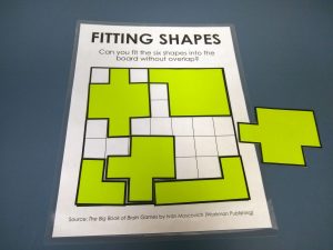 Fitting Shapes Puzzle.