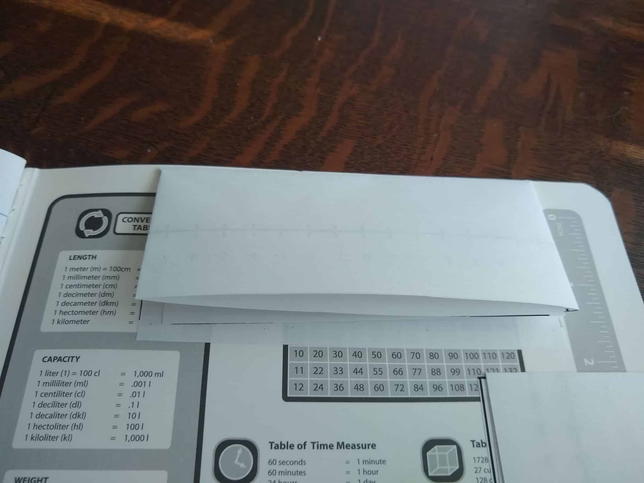 Horizontal and Vertical Number Line Foldables for Interactive Notebooks ...