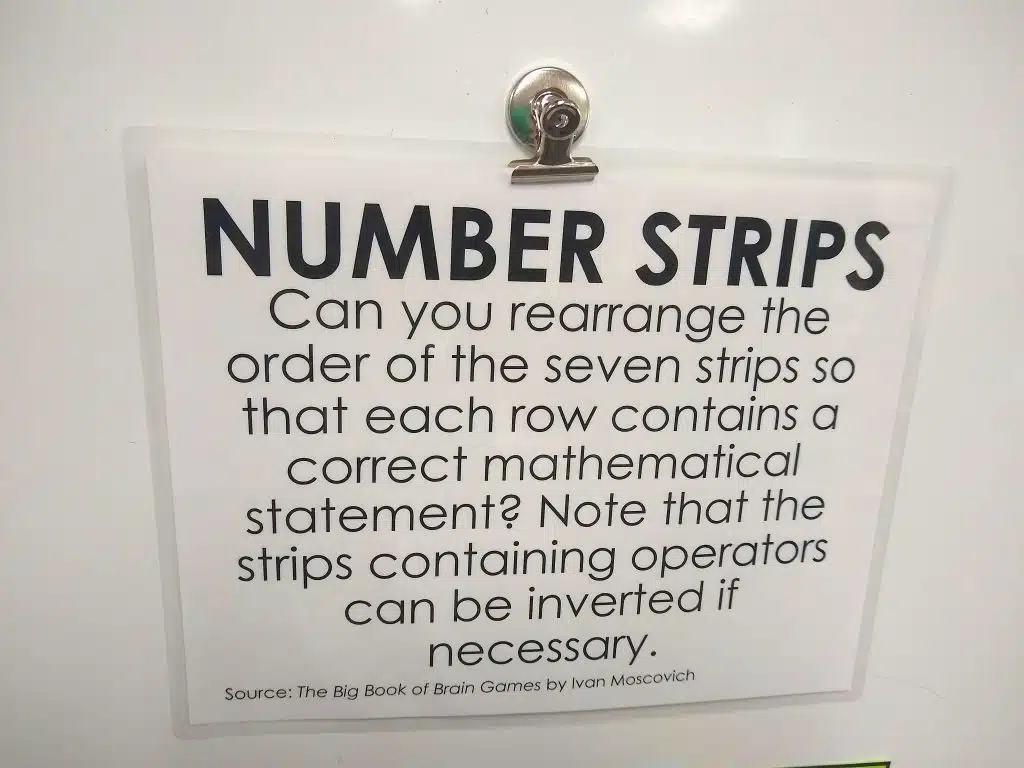 Number Strips Puzzle