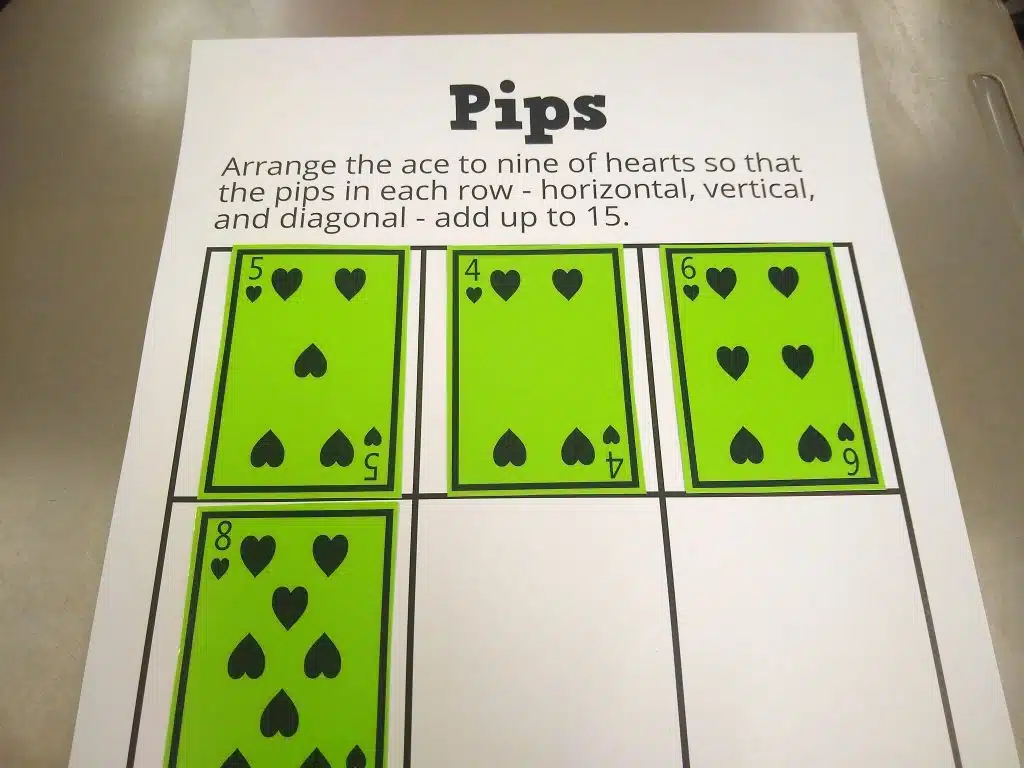 Pips Puzzle | Math = Love