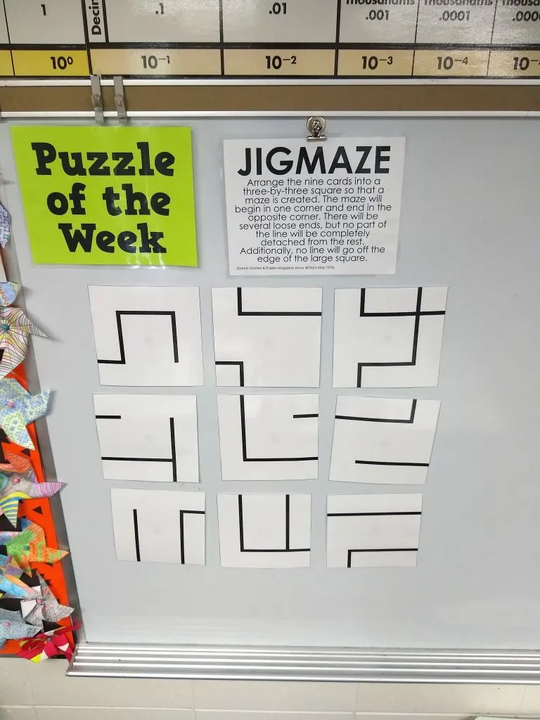 Puzzle Jigmaze