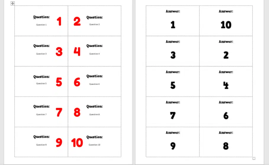 Make Your Own Question Stack Template