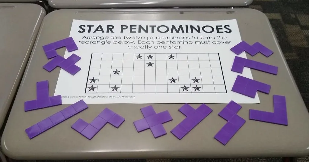 Star Pentominoes Puzzle