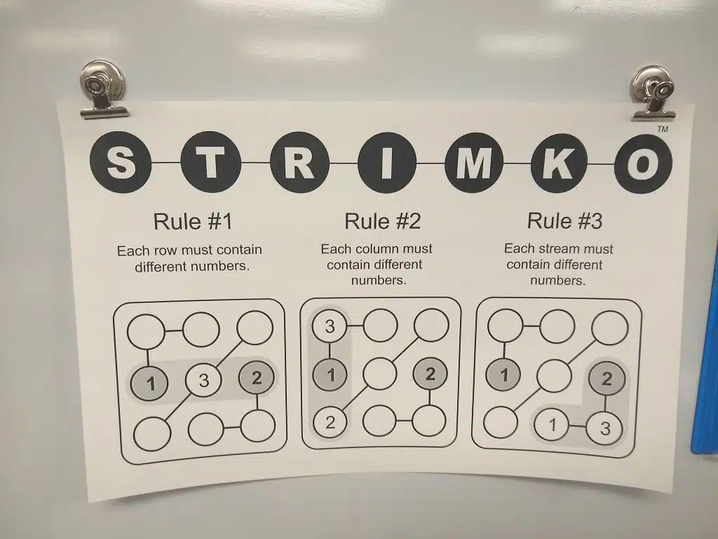 Strimko Puzzle Rules 