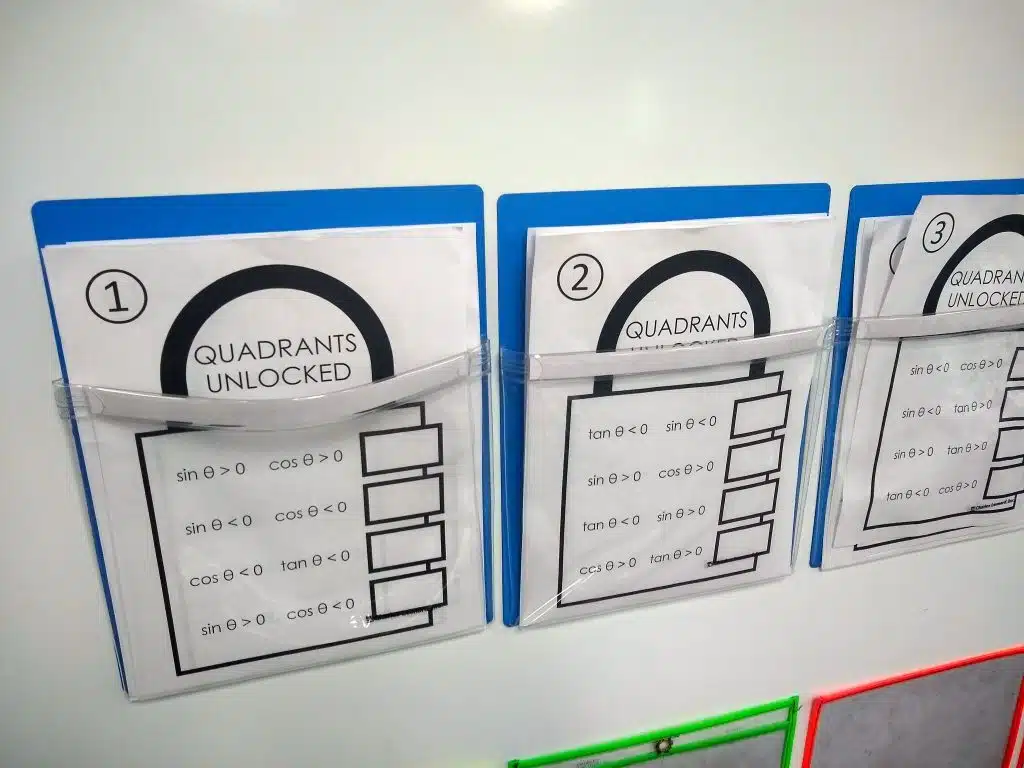 Quadrants Unlocked Activity