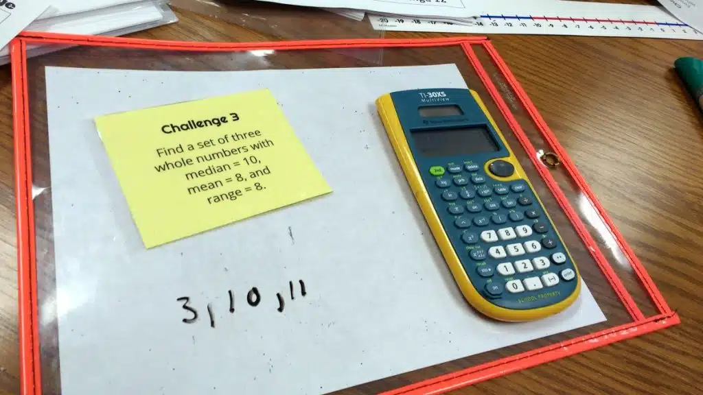 Challenge 3 of Mean Median Mode & Range Challenges