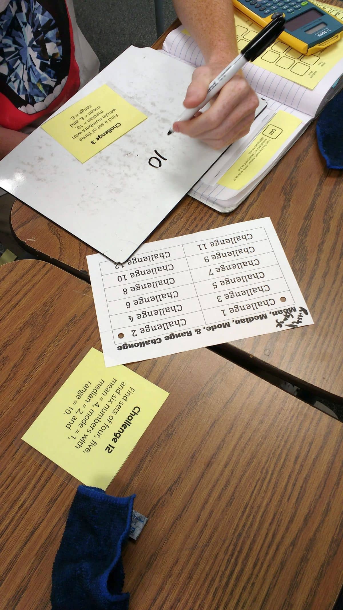 Mean Median Mode & Range Challenge Activity | Math = Love