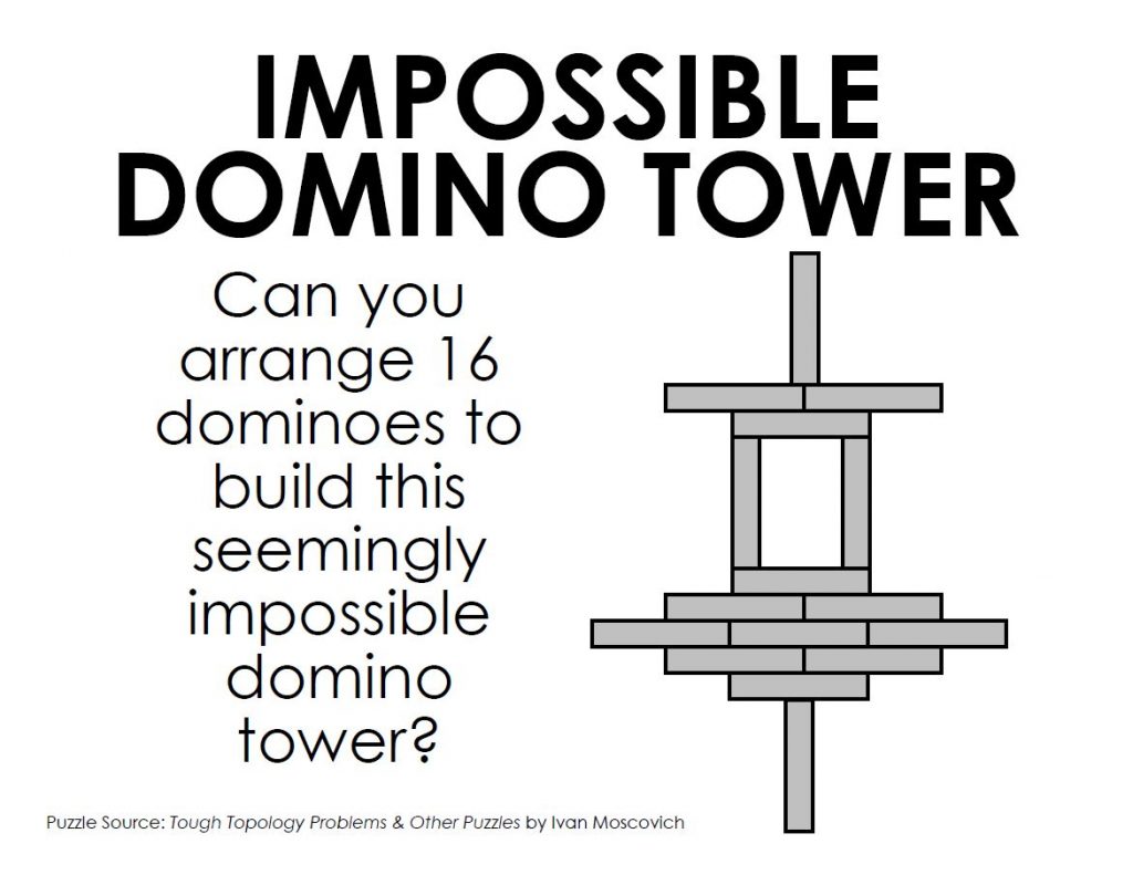 Impossible Domino Tower Instructions 