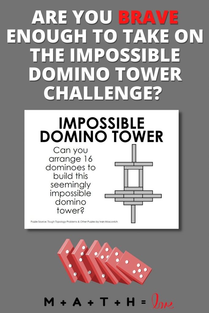 Are you brave enough to take on the impossible domino tower challenge? 