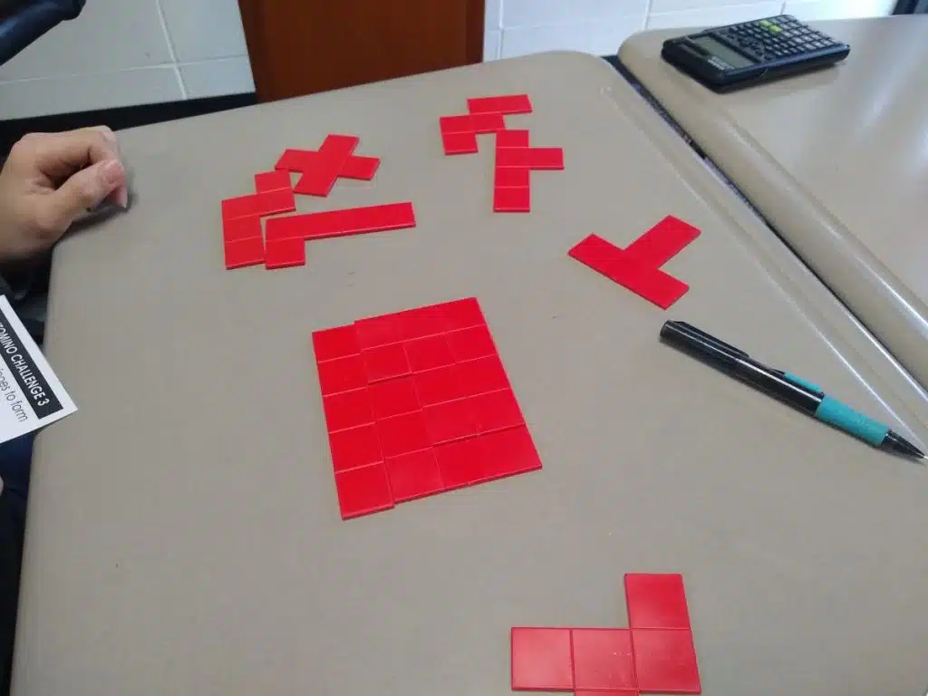 student solution to pentomino puzzle 