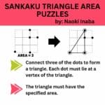 sankaku triangle area puzzles from naoki inaba.