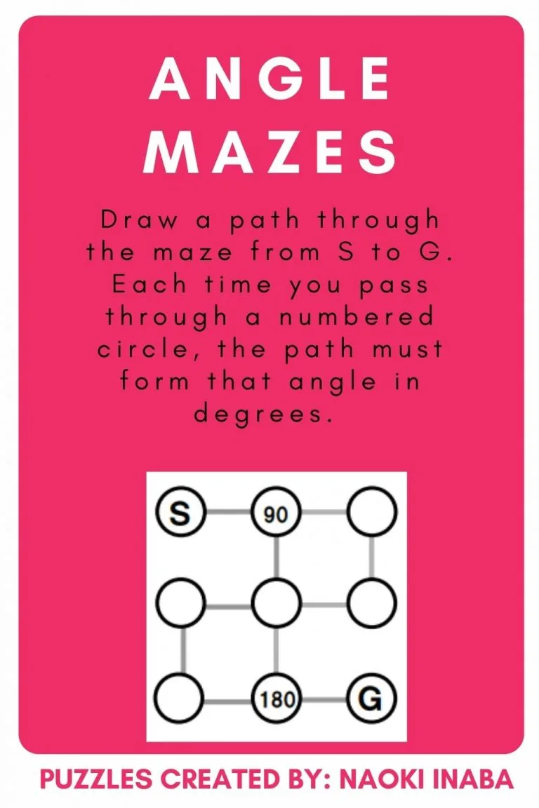 angle mazes geometry puzzles
