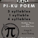 Pi ku Poetry: Writing Pi Day Poems.