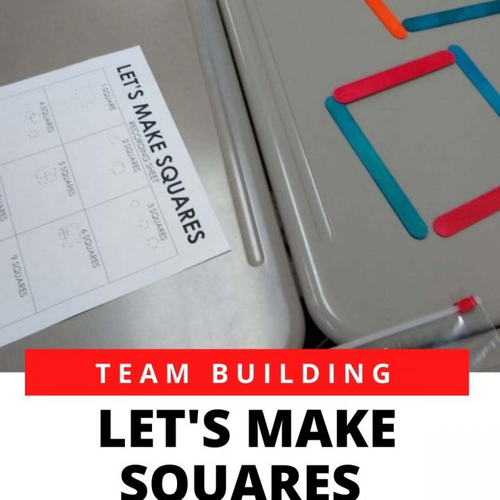 Let's Make Squares Activity.